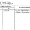 Dunbar Glass Corp.