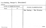 Dunlap, George R. (President)