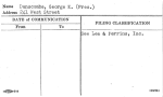 Dunscombe, George E. (Pres.)