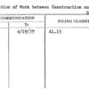 Duplication of Work between Construction and Treasury Departments