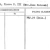 DuPont, Pierre S. III (Mrs. Jane Holcomb)