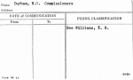 Durham, N.C. Commissioners