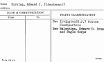 Durnings, Edward J. (Lieutenant)