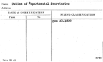 Duties of Departmental Secretaries