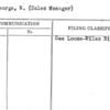 Dye, George, W. (Sales Manager)
