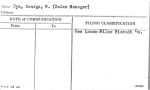 Dye, George, W. (Sales Manager)