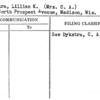 Dykstra, Lillian K. (Mrs. C.A.)