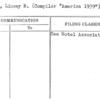 Dymock, Linsay B. (Compiler "America 1939")