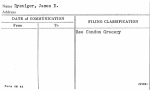 Dysniger, James D.