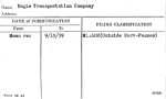 Eagle Transportation Company