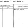 Eagleson, Freeman T. (Mrs. Jessie N.)