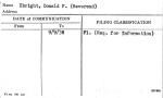 Ebright, Donald F. (Reverend)
