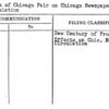 Effects of Chicago Fair on Chicago Newspaper Circulation