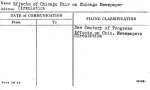 Effects of Chicago Fair on Chicago Newspaper Circulation