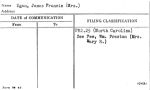 Egan, James Francis (Mrs.)