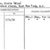 Eggers, Gloria (Miss)