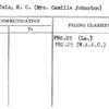 Ehrenfels, H.C. (Mrs. Camille Johnston)
