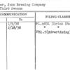 Eichler, John Brewing Company