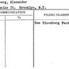 Eisenberg, Alexander