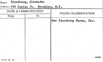 Eisenberg, Alexander