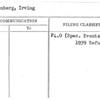 Eisenberg, Irving
