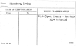 Eisenberg, Irving
