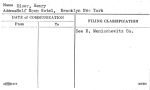Eiser, Henry