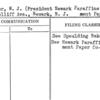 Eisner, W.J. (President Newark Paraffine & Parchment Paper Co.)