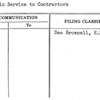 Electric Service to Contractors