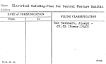 Electrical Building-Plan for Central Feature Exhibit