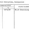 Electrical Enterprises, Incorporated