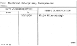 Electrical Enterprises, Incorporated