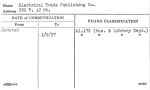 Electrical Trade Publishing Co.
