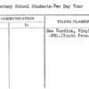 Elementary School Students-Two Day Tour