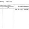 Eliot, Amory - Offices