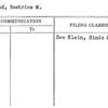 Elkind, Beatrice M.