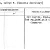 Elliott, George W. (General Secretary)