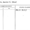 Elliott, Harriet W. (Miss)