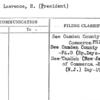 Ellis, Lawrence, H. (President)