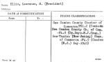 Ellis, Lawrence, H. (President)