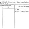 Ellis, Rudolph (Secretary) American Fed. of Labor