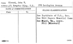 Elwood, John W.