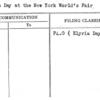 Elyria Day at the New York World's Fair