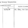 Embassy Grocery Corporation