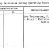 Emergency Deliveries During Operating Hours
