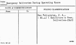 Emergency Deliveries During Operating Hours