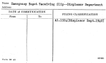 Emergency Depot Receiving Slip--Displamor Department