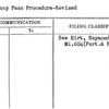 Emergency Pass Procedure-Revised