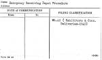 Emergency Receiving Depot Porcedure