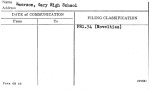Emerson, Gary High School